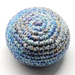 Footbag 2v1 / hakisák - žíhaný - modrý