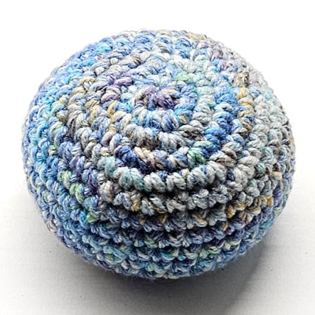 Footbag 2v1 - žíhaný modrý