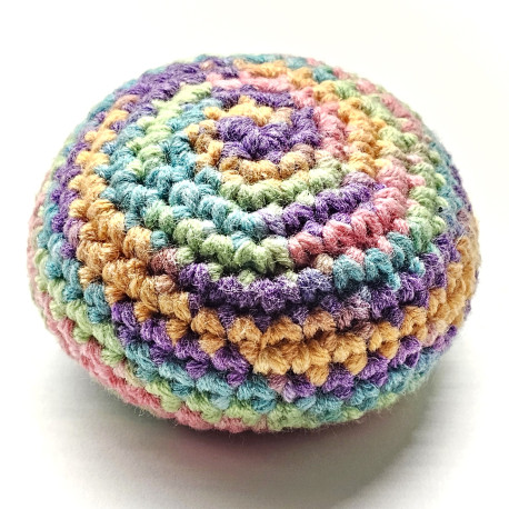 Footbag 2v1 - fialovo-zelený