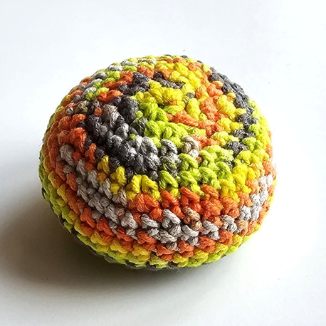 Footbag 2v1 - žlutě-oranžový