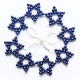 Perličková hvězda - sada 8 ks