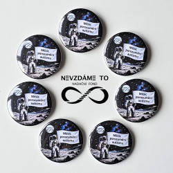 Placky "Měsíc porozumění autismu" - dobytí měsíce