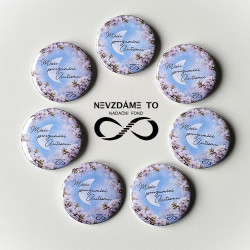 Placky "Měsíc porozumění autismu" - sakura