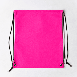 Barevný batoh k dokreslení  - růžový