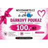 Dárkový poukaz na 100 Kč