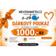 Dárkový poukaz na 1 000 Kč